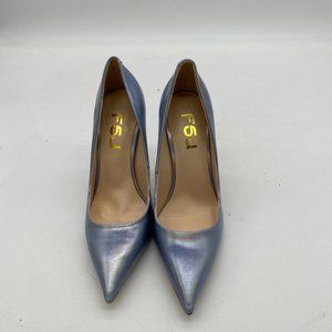 FSJ Pointed Toe Pumps High Heel Sexy Stilettos Slip On Office Cute Evening Shoes